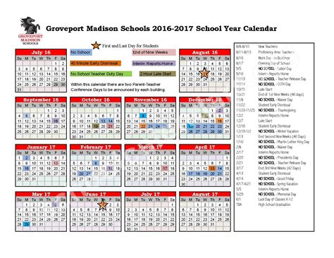 Groveport Madison Calendar